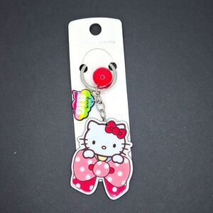 Hello kitty pink bow rainbow cloud motivational saying dream big gift accessory